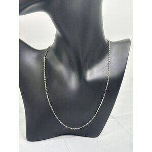 Silver-Tone Necklace With Lobster Clasp For Women